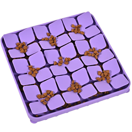 Interactive Slow Feeder Puzzle Mat