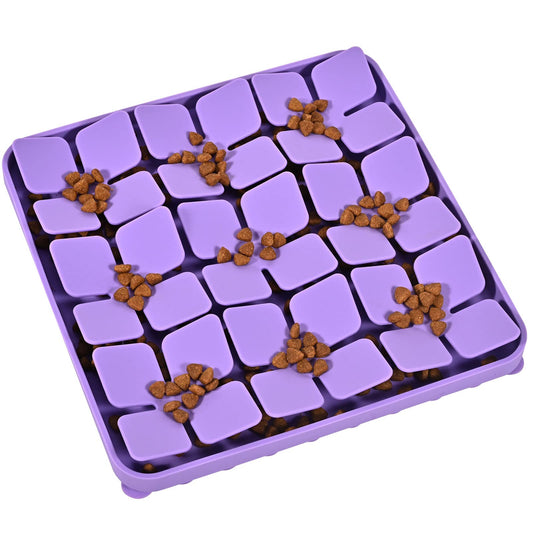Interactive Slow Feeder Puzzle Mat