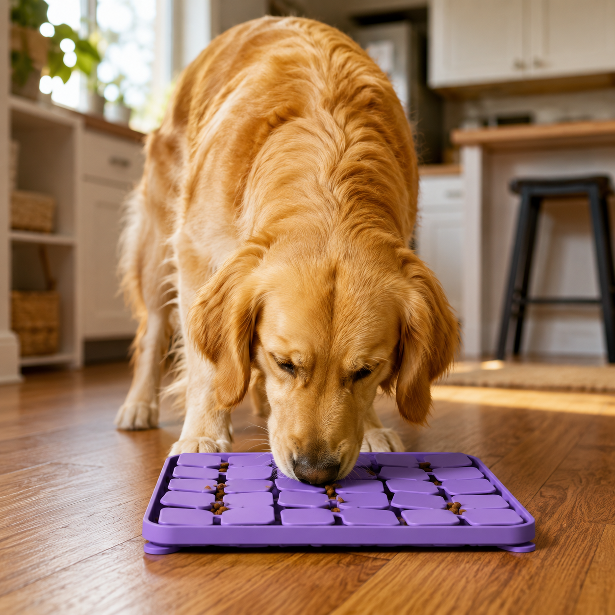 Interactive Slow Feeder Puzzle Mat