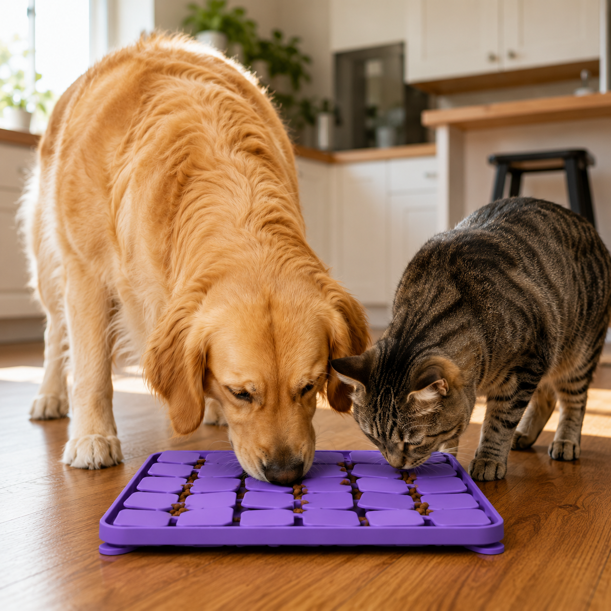 Interactive Slow Feeder Puzzle Mat